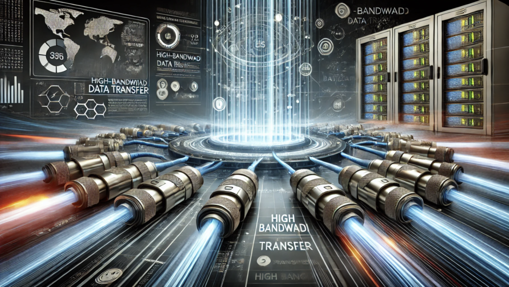 High-speed connectors facilitating data transfer in telecommunications and consumer electronics applications