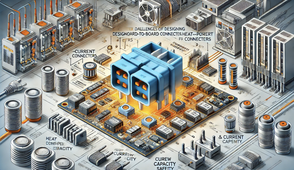 High-performance board-to-board connectors for power systems ensuring durability, signal integrity, and corrosion resistance in rugged environments.