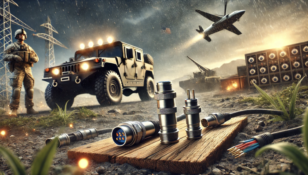High-density rugged connectors designed for harsh environments, showcasing compact design and durable build for industrial and automotive applications.
