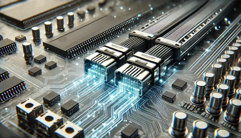 High-speed board-to-board connector system reducing industrial downtime
