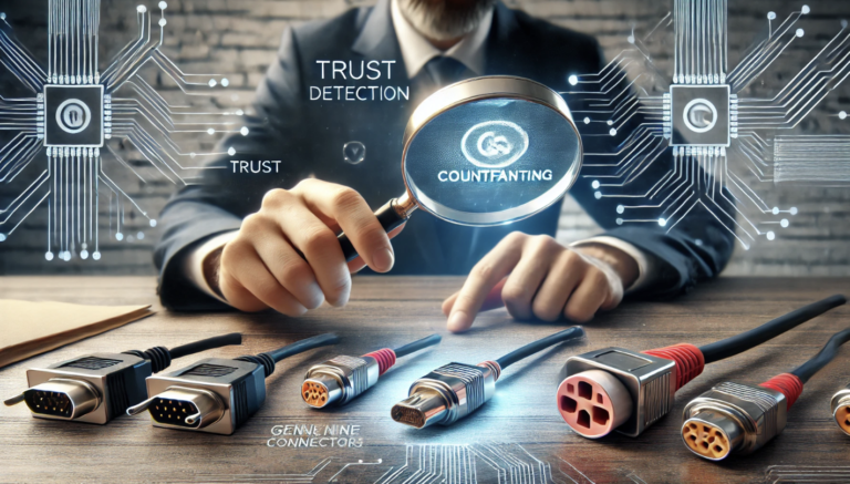 Authentic vs. counterfeit high-speed connectors – key differences in materials and design