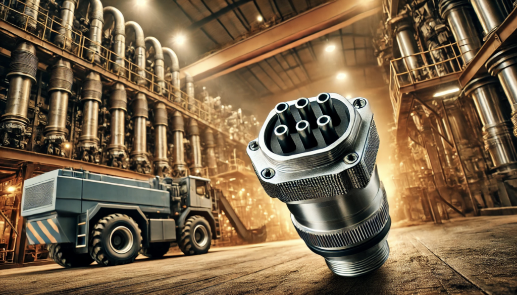 Rugged power connectors designed for high-reliability industrial and automotive applications